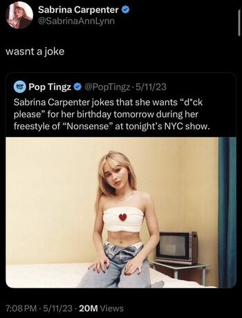 Sabrina carpenter  page leaked private photo uncensored HD quality